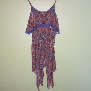 Pom Pom Paisley Dress